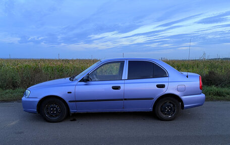 Hyundai Accent II, 2004 год, 349 999 рублей, 2 фотография