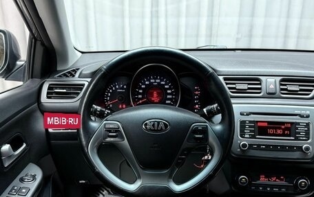 KIA Rio III рестайлинг, 2016 год, 1 299 000 рублей, 19 фотография