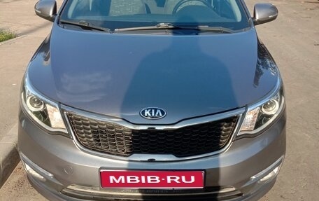 KIA Rio III рестайлинг, 2016 год, 1 350 000 рублей, 1 фотография