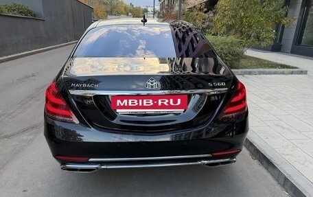 Mercedes-Benz Maybach S-Класс, 2018 год, 3 452 000 рублей, 4 фотография