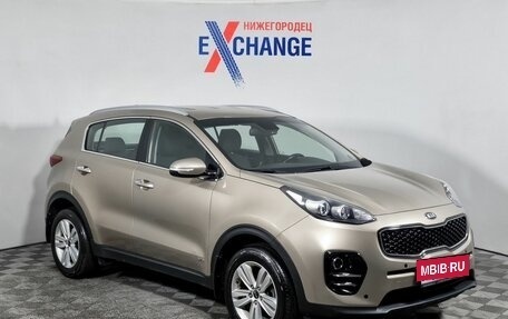 KIA Sportage IV рестайлинг, 2016 год, 2 149 000 рублей, 3 фотография