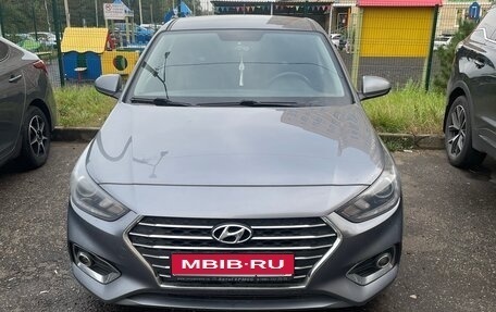 Hyundai Solaris II рестайлинг, 2019 год, 1 215 000 рублей, 1 фотография