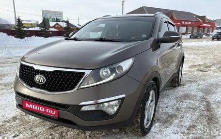 KIA Sportage III, 2014 год, 1 100 000 рублей, 1 фотография