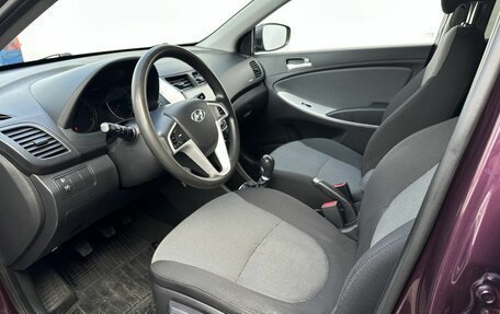 Hyundai Solaris II рестайлинг, 2011 год, 720 000 рублей, 9 фотография
