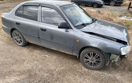 Hyundai Accent II, 2007 год, 130 000 рублей, 1 фотография