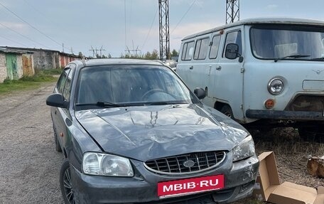 Hyundai Accent II, 2007 год, 130 000 рублей, 4 фотография