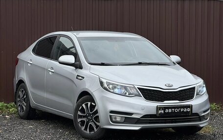 KIA Rio III рестайлинг, 2016 год, 849 777 рублей, 3 фотография