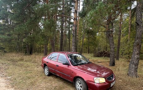Hyundai Accent II, 2005 год, 100 000 рублей, 4 фотография