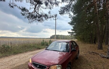 Hyundai Accent II, 2005 год, 100 000 рублей, 7 фотография