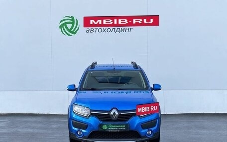 Renault Sandero II рестайлинг, 2016 год, 955 000 рублей, 2 фотография