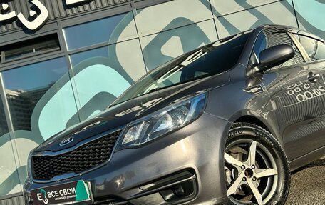 KIA Rio III рестайлинг, 2015 год, 799 000 рублей, 10 фотография