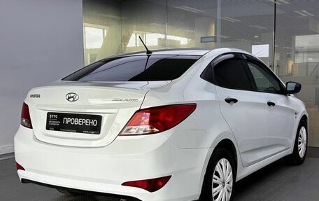 Hyundai Solaris II рестайлинг, 2015 год, 855 000 рублей, 5 фотография