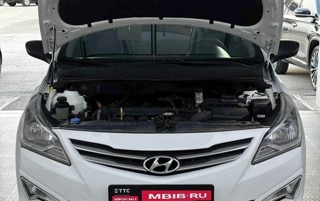Hyundai Solaris II рестайлинг, 2015 год, 855 000 рублей, 9 фотография