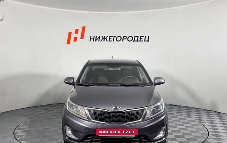 KIA Rio III рестайлинг, 2015 год, 889 000 рублей, 2 фотография