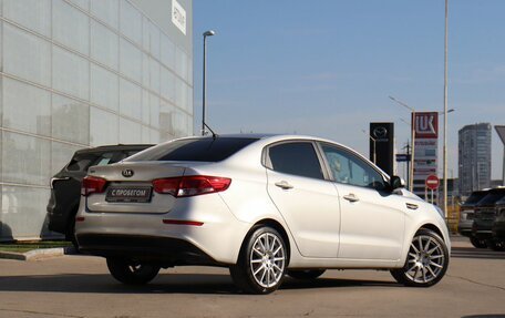KIA Rio III рестайлинг, 2016 год, 1 096 000 рублей, 5 фотография