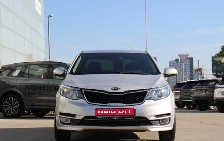KIA Rio III рестайлинг, 2016 год, 1 096 000 рублей, 2 фотография