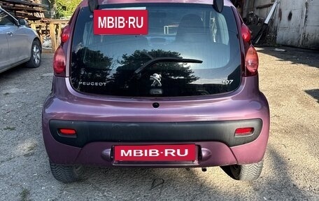 Peugeot 107 I рестайлинг, 2012 год, 480 000 рублей, 3 фотография