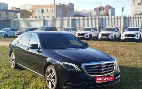 Mercedes-Benz S-Класс, 2018 год, 3 831 600 рублей, 1 фотография