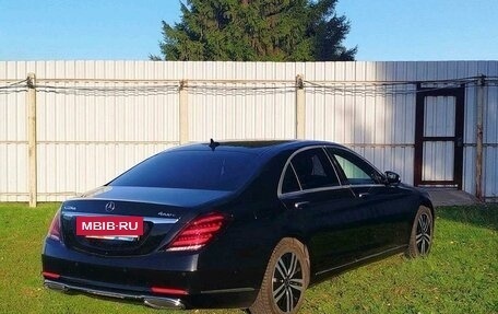 Mercedes-Benz S-Класс, 2018 год, 3 831 600 рублей, 3 фотография