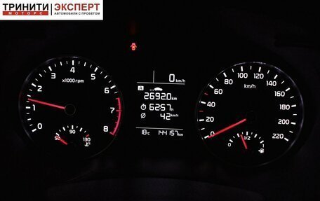 KIA Rio IV, 2017 год, 1 247 000 рублей, 14 фотография