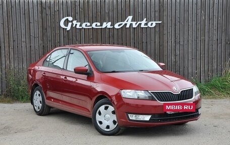 Skoda Rapid I, 2016 год, 990 000 рублей, 7 фотография