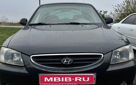Hyundai Accent II, 2008 год, 550 000 рублей, 1 фотография