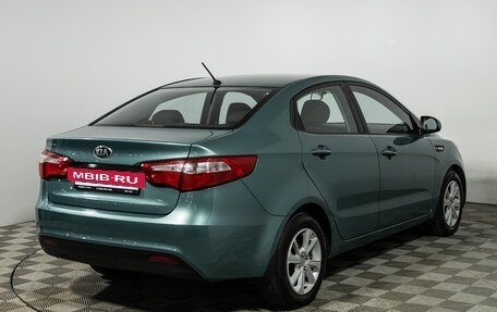 KIA Rio III рестайлинг, 2014 год, 849 585 рублей, 5 фотография