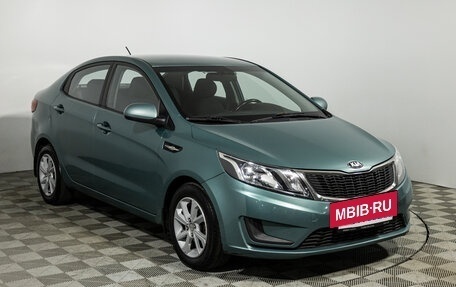 KIA Rio III рестайлинг, 2014 год, 849 585 рублей, 3 фотография