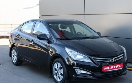 Hyundai Solaris II рестайлинг, 2015 год, 998 000 рублей, 3 фотография