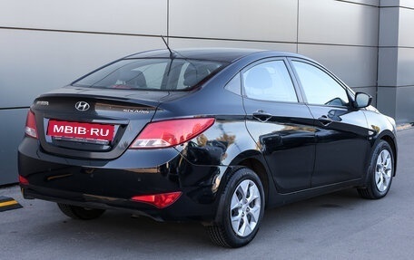 Hyundai Solaris II рестайлинг, 2015 год, 998 000 рублей, 5 фотография
