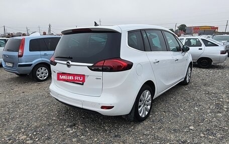 Opel Zafira C рестайлинг, 2013 год, 1 150 000 рублей, 15 фотография