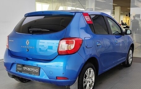 Renault Sandero II рестайлинг, 2016 год, 650 000 рублей, 5 фотография