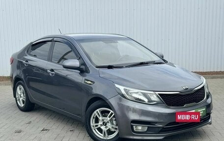 KIA Rio III рестайлинг, 2015 год, 1 049 000 рублей, 4 фотография