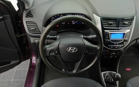 Hyundai Solaris II рестайлинг, 2012 год, 849 000 рублей, 22 фотография