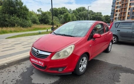 Opel Corsa D, 2007 год, 350 000 рублей, 1 фотография