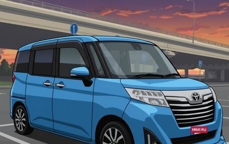 Toyota Roomy I, 2018 год, 1 100 000 рублей, 15 фотография