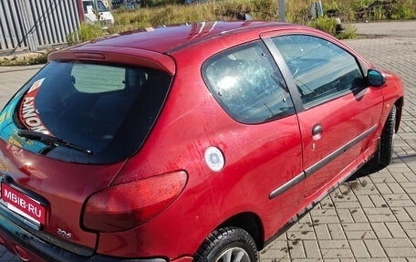 Peugeot 206, 2002 год, 160 000 рублей, 8 фотография