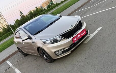 KIA Rio III рестайлинг, 2015 год, 890 000 рублей, 1 фотография