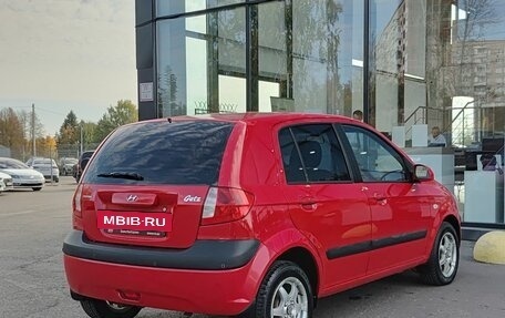 Hyundai Getz I рестайлинг, 2006 год, 480 000 рублей, 6 фотография