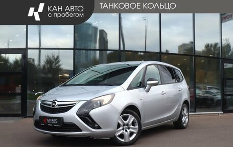 Opel Zafira C рестайлинг, 2012 год, 1 250 000 рублей, 1 фотография