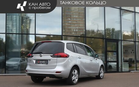 Opel Zafira C рестайлинг, 2012 год, 1 250 000 рублей, 3 фотография