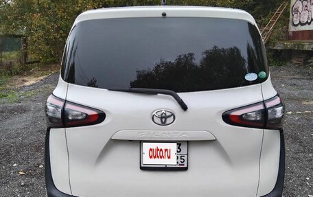 Toyota Sienta II, 2017 год, 1 380 000 рублей, 3 фотография