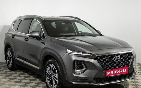 Hyundai Santa Fe IV, 2019 год, 2 799 700 рублей, 3 фотография