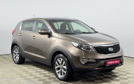 KIA Sportage III, 2015 год, 1 574 900 рублей, 1 фотография