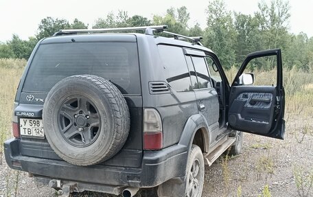 Toyota Land Cruiser Prado 90 рестайлинг, 1998 год, 950 000 рублей, 4 фотография