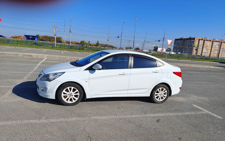 Hyundai Solaris II рестайлинг, 2014 год, 810 000 рублей, 1 фотография