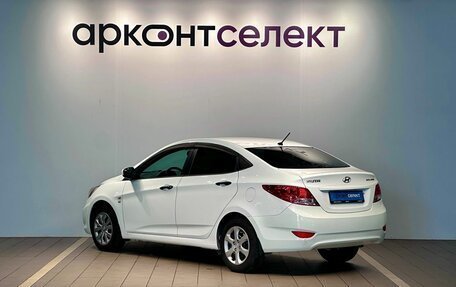 Hyundai Solaris II рестайлинг, 2013 год, 800 000 рублей, 4 фотография
