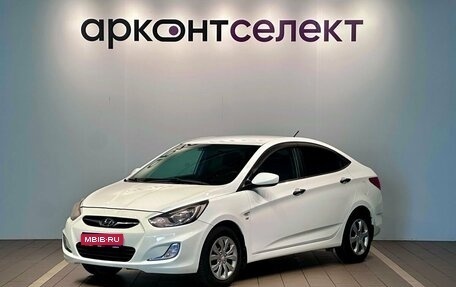 Hyundai Solaris II рестайлинг, 2013 год, 800 000 рублей, 1 фотография