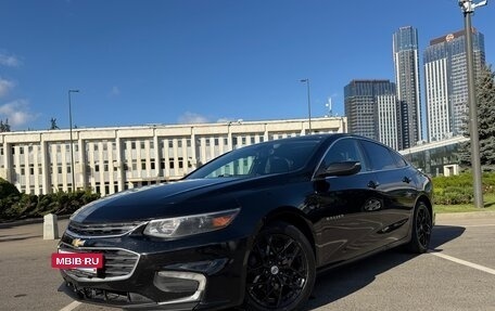 Chevrolet Malibu IX, 2017 год, 1 200 000 рублей, 2 фотография