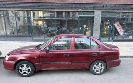 Hyundai Accent II, 2003 год, 215 000 рублей, 4 фотография